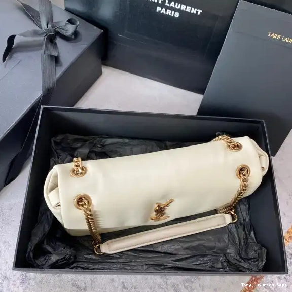 Tony Luxuries YSL IN PLUNGED LAMBSKIN CALYPSO 0620